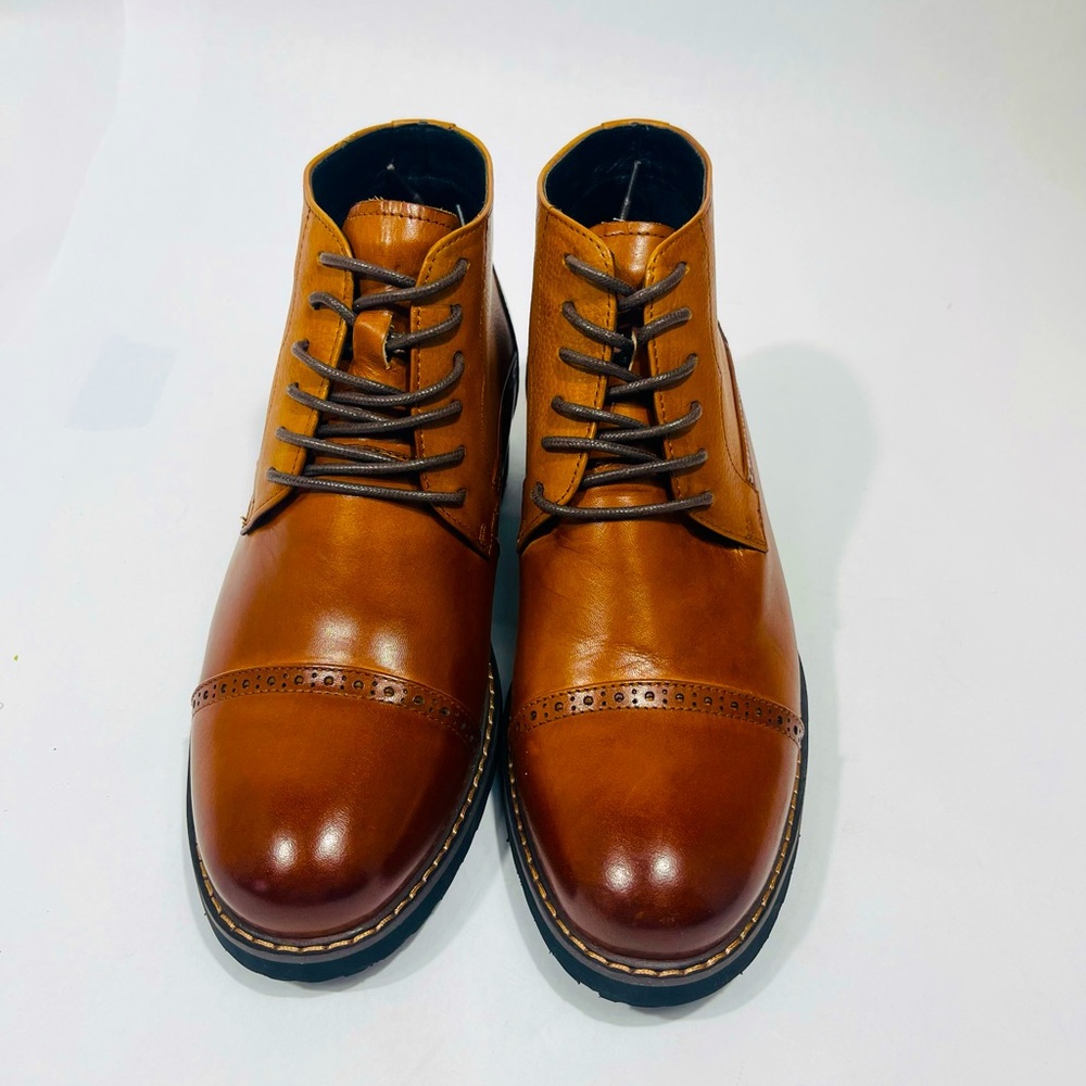 CALTO Men's Invisible Height Increasing Elevator Shoes